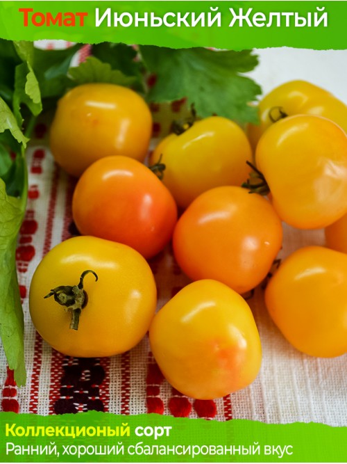 Семена томата Июньский Желтый - коллекционный сорт