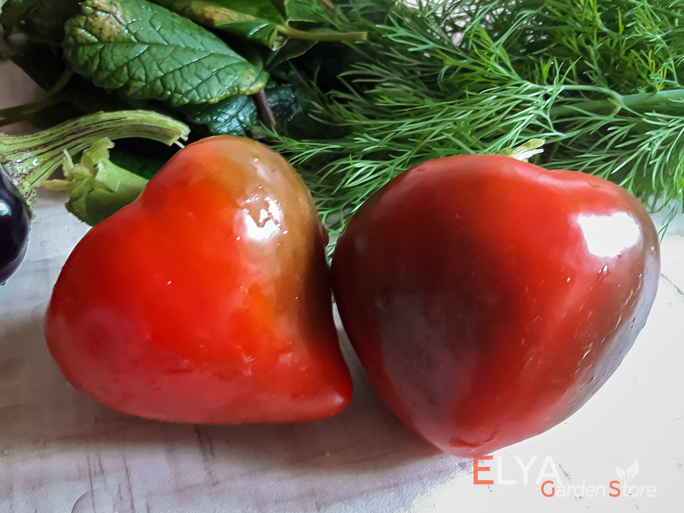 Сладкий перец Сердце Адама - красивый, вкусный и урожайный сорт - фото магазина семян Elya Garden