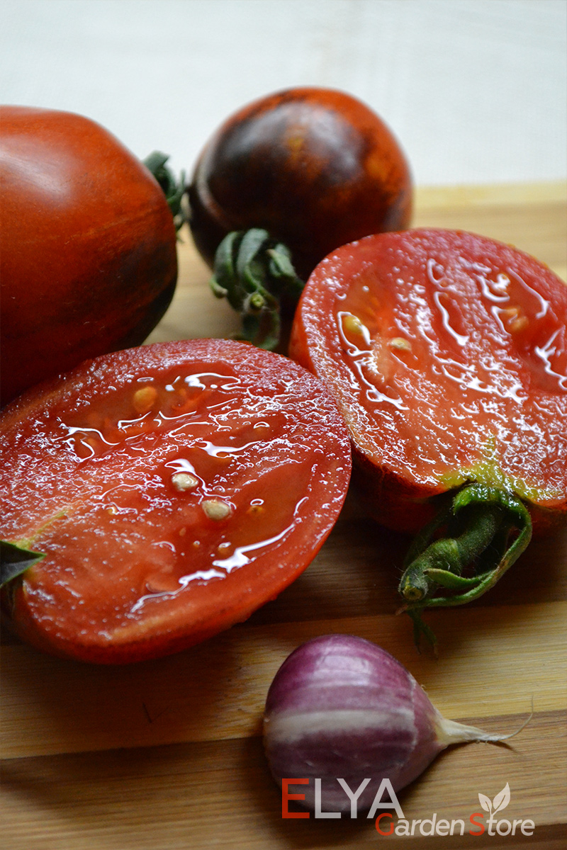 Семена томата Паскаль из Пикардии - великолепный коллекционный сорт с насыщенным вкусом с нотками фруктов - фото Elya Garden
