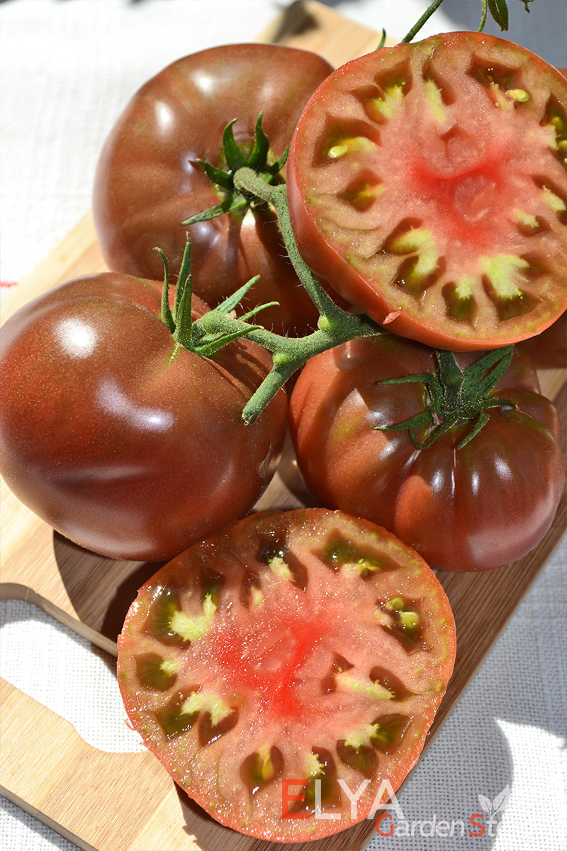Семена томата Индийское Мясо - коллекционный сорт, свежий урожай - фото Elya Garden