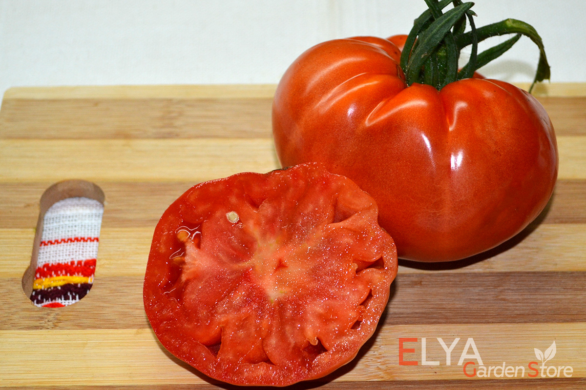 Семена томата Яблочный Люкко - коллекционный сорт с настоящим томатным вкусом и потрясающим ароматом - фото магазина Elya Garden