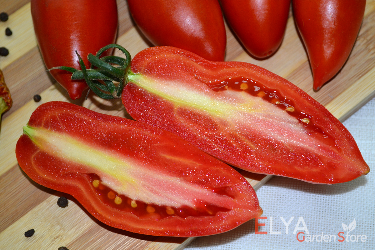 Семена томата Аргентинское Чудо - отличный коллекционный сорт для засолки и консервирования - фото Elya Garden