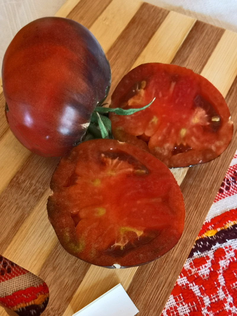 Коллекционный сорт томата Аметистовая Драгоценность - красивый, вкусный, с нотками фруктов - семена в магазине Elya Garden