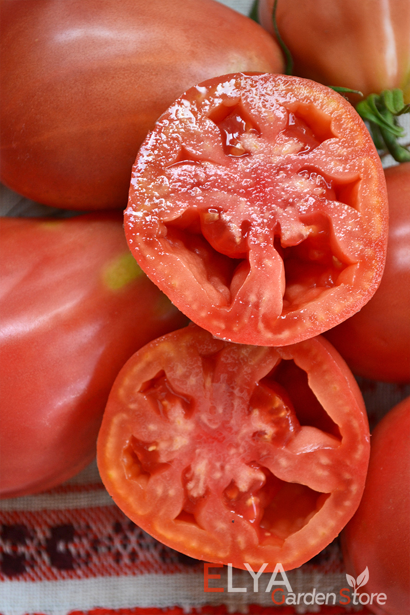 Томат Тюрбан Рены - коллекционный сорт с отличным томатным вкусом и насыщенным ароматом - семена в магазине Elya Garden
