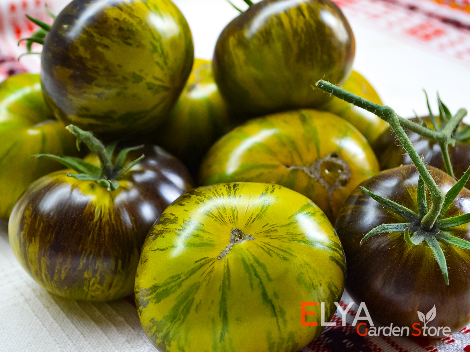 Потрясающий коллекционный сорт томатов Зеленая Богиня Ксенаду - семена в магазине Elya Garden
