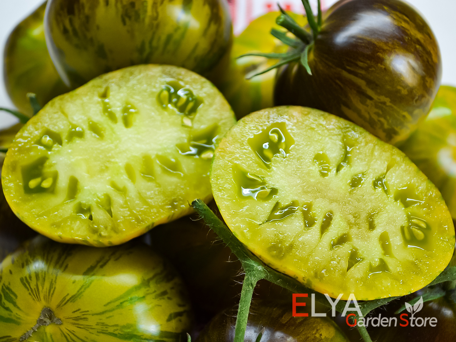 Красивый, сясистый и очень вкусный - томат Зеленая Богиня Ксенаду - семена в магазине Elya Garden - фото