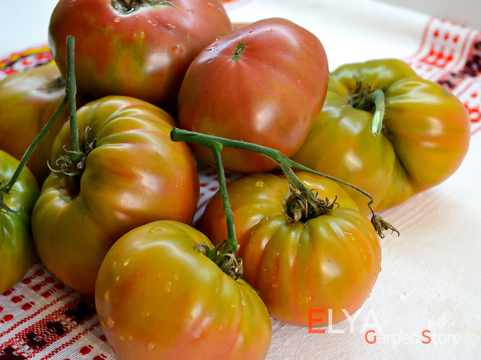 Коллекционный сорт томата Черный Ананас - отличный сладкий вкус, урожайный - фотография Elya Garden