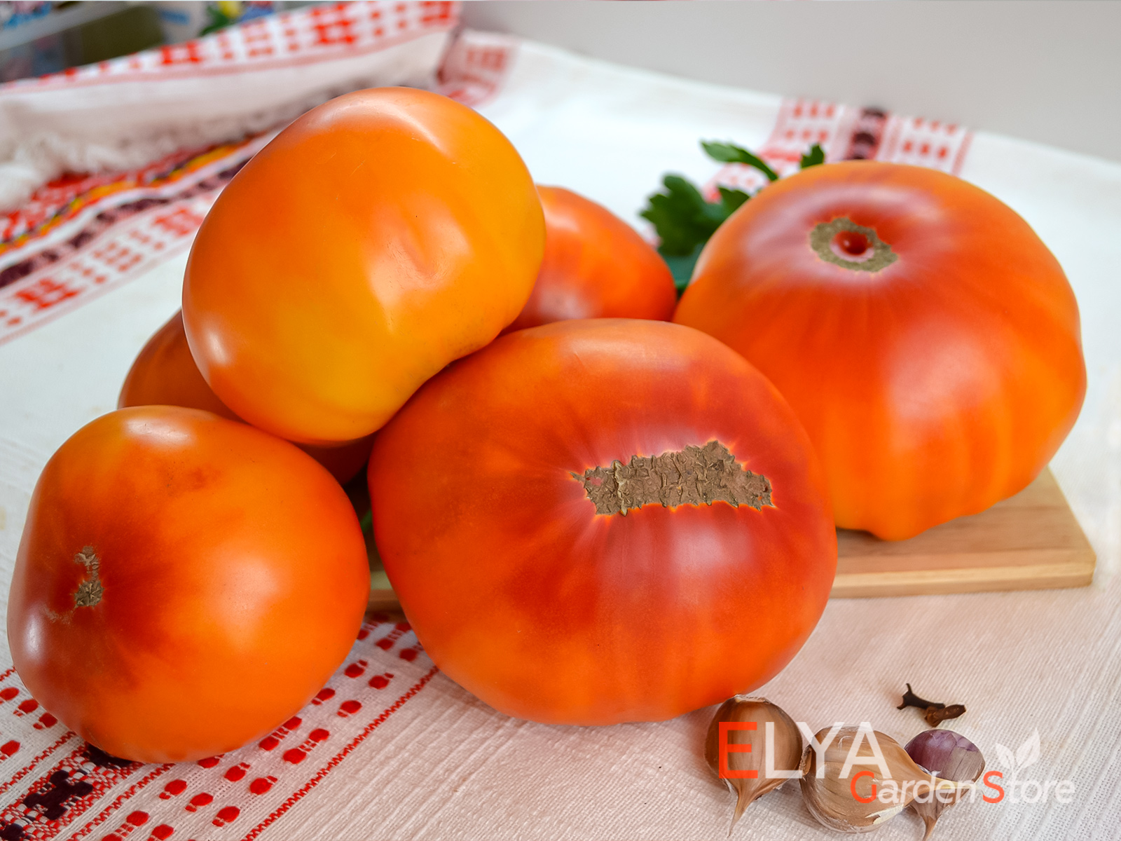 Семена томата Казахский Шалавье - красивый, урожайный и очень вкусный коллекционный сорт - фото Elya Garden