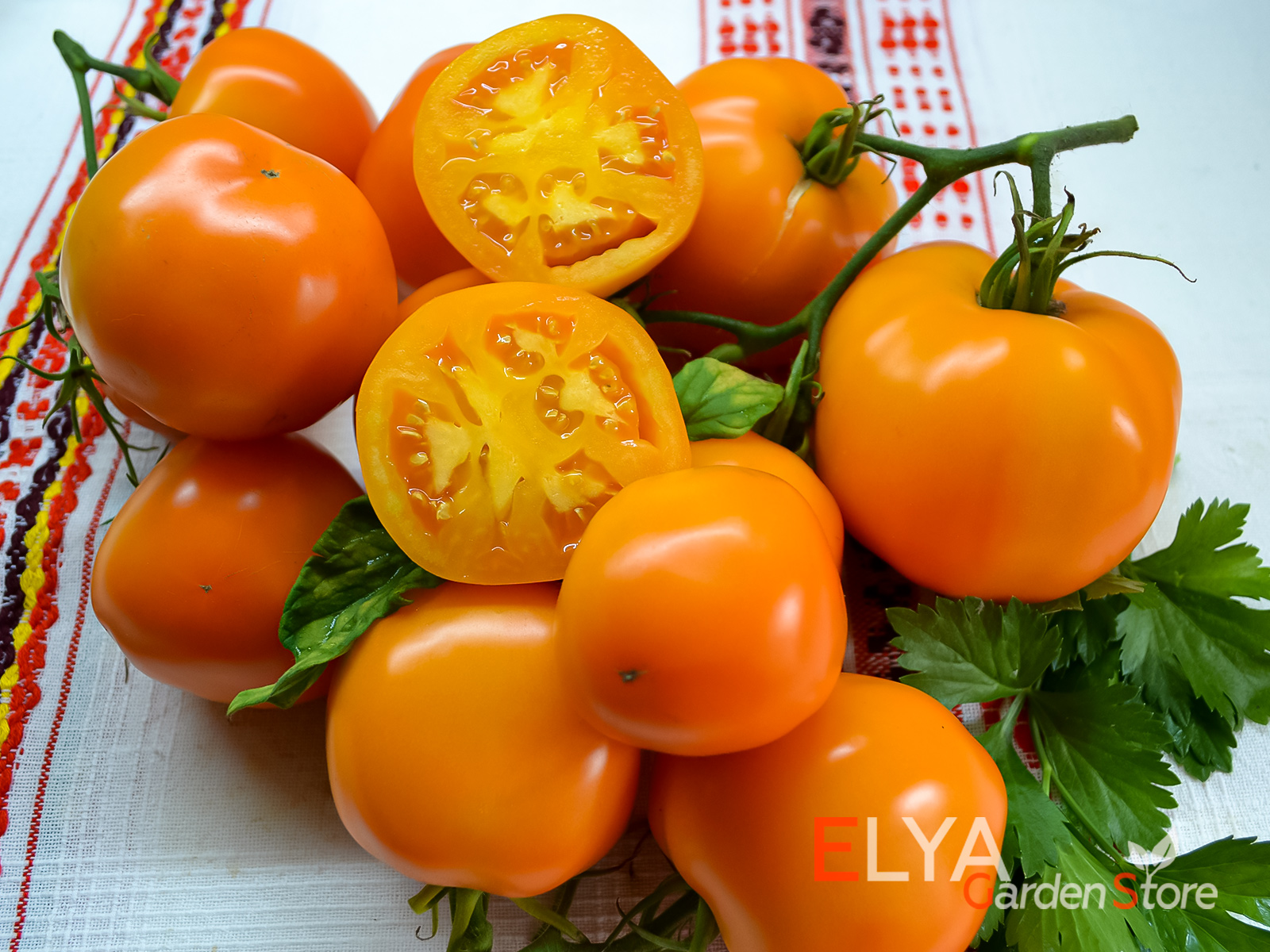 Коллекционный сорт томата Мандарин Кросс - семена в магазине Elya Garden 