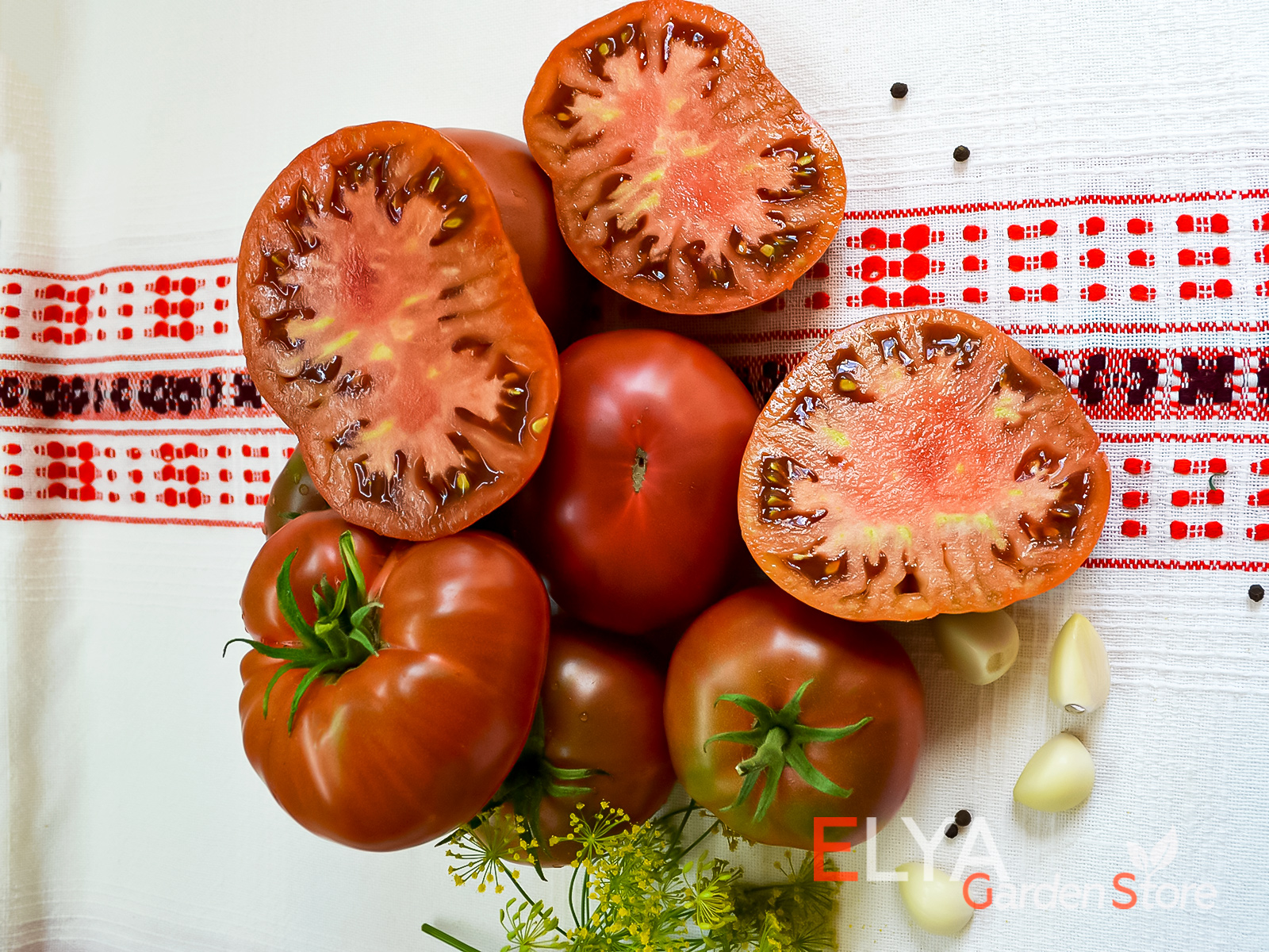 Семена коллекционного сорта томата Варшава - в магазине Elya Garden - фотография