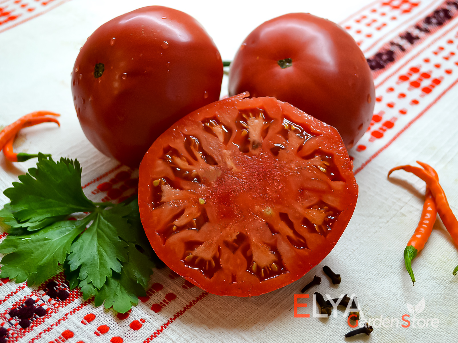 Семена коллекционного сорта томата Сучава в магазине Elya Garden - фотография