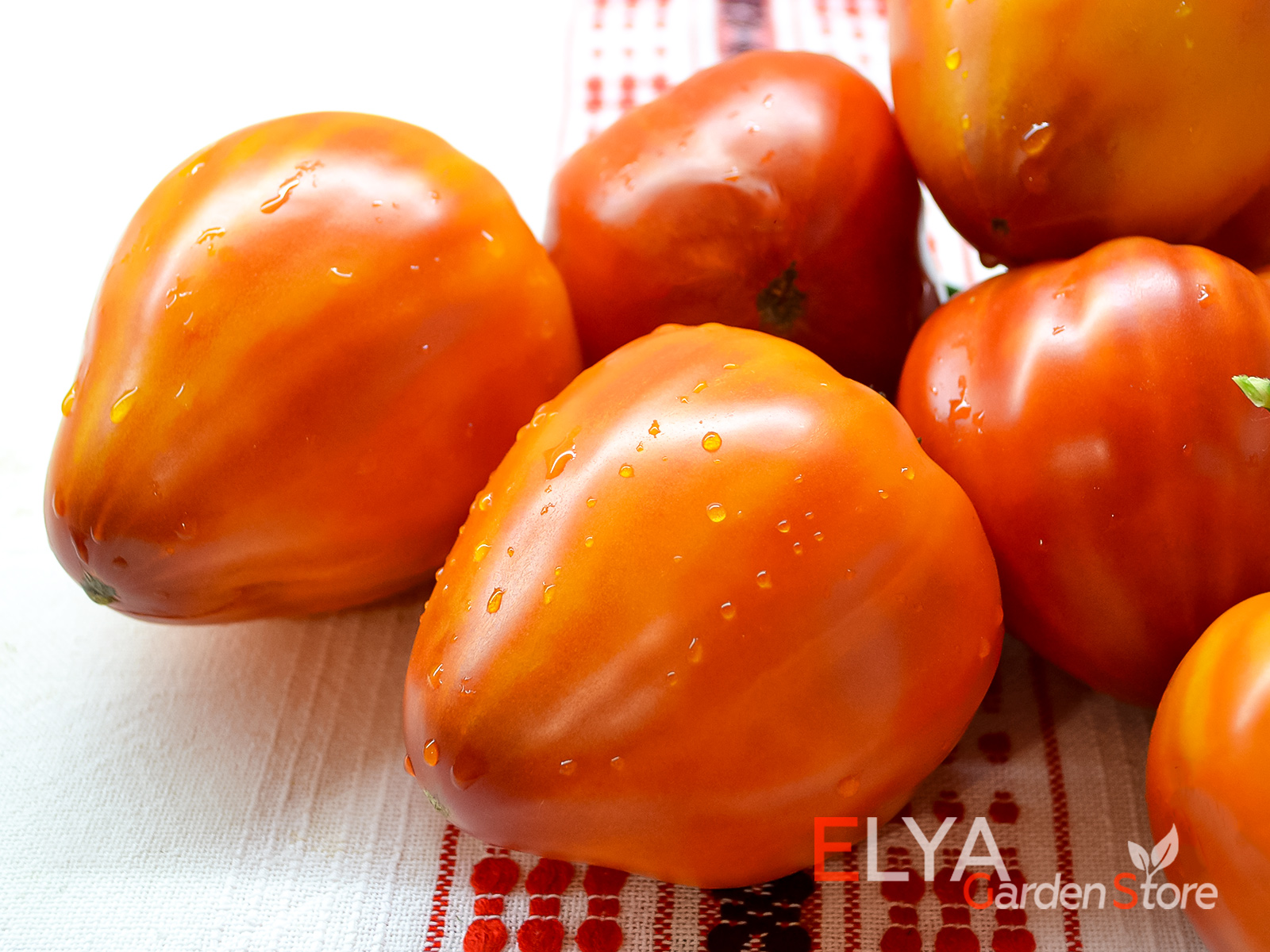Семена томата Янтарный Барон - коллекционный сорт, сладкий, урожайный - фотография