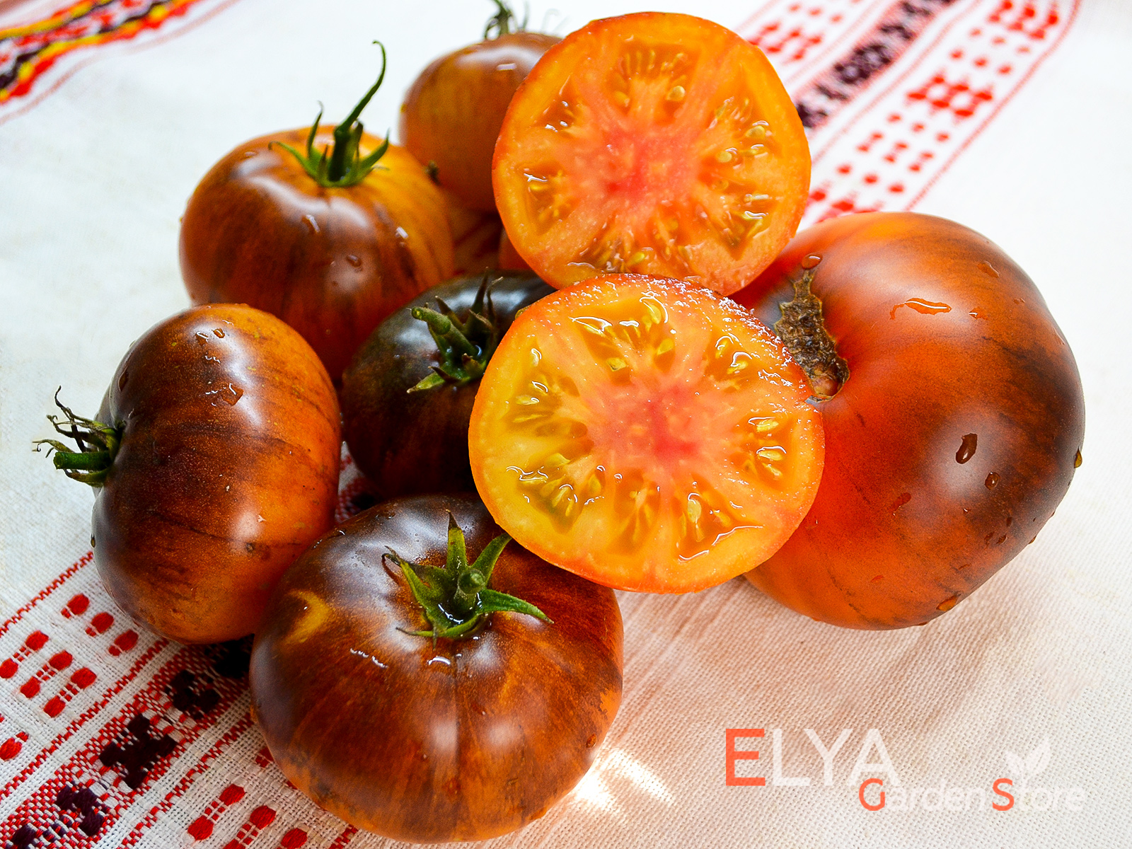 Семена коллекционного сорта томата Бузео - урожайный, с отличным сладким вкусом - фотограифя